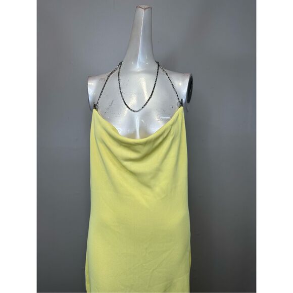 Bottega Veneta Chain-Link Halter Midi-Dress Size M $2900 - Picture 5 of 10